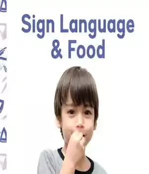 دانلود کتاب Sign Language & Food – زبان اشاره و غذا