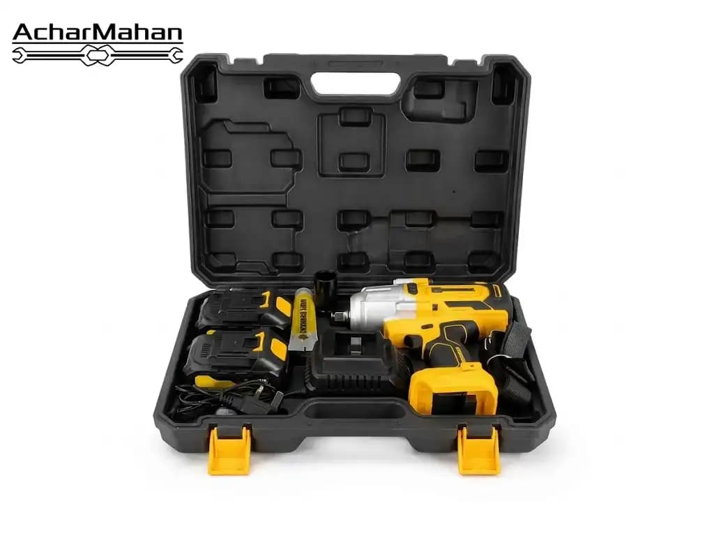 بکس شارژی سوپر صنعتی ۱۳۰۰ نیوتن متر اینتیمکس مدل Cordless Impact Wrench — تصویر ۴