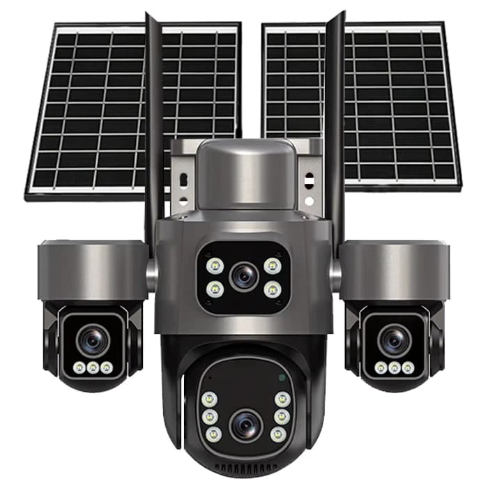 دوربین سیمکارتی HiEasy چهار لنز سولار مدل AOV760