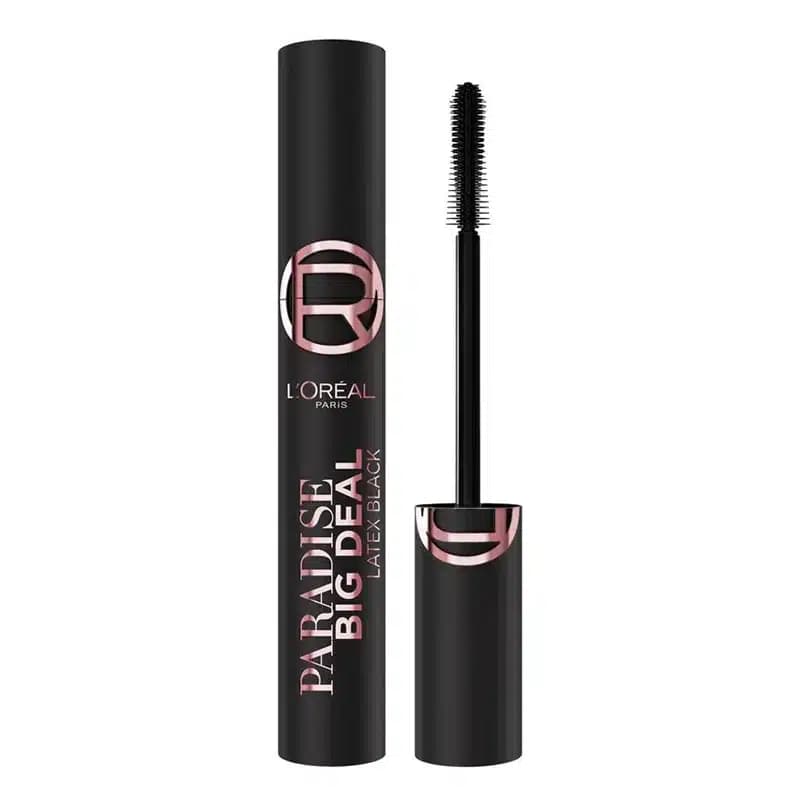 ریمل حجم‌ دهنده و بلند کننده لورآل Loreal مدل Paradise Big Deal رنگ Latex Black