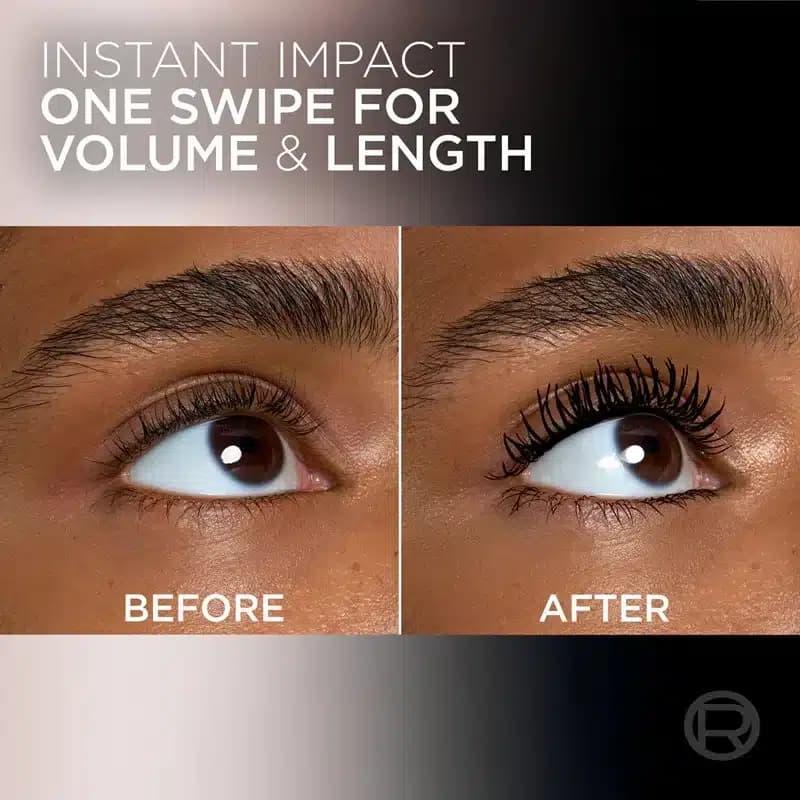 ریمل حجم‌ دهنده و بلند کننده لورآل Loreal مدل Paradise Big Deal رنگ Latex Black — تصویر ۴