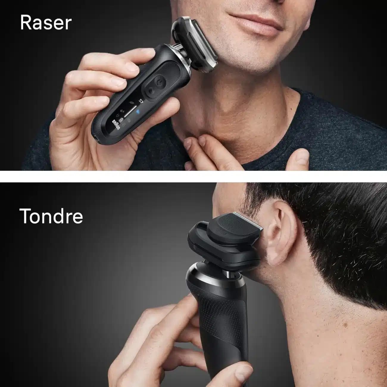 ریش تراش براون Braun سری 7 مدل 72-N4200cs با سر 360 درجه — تصویر ۲