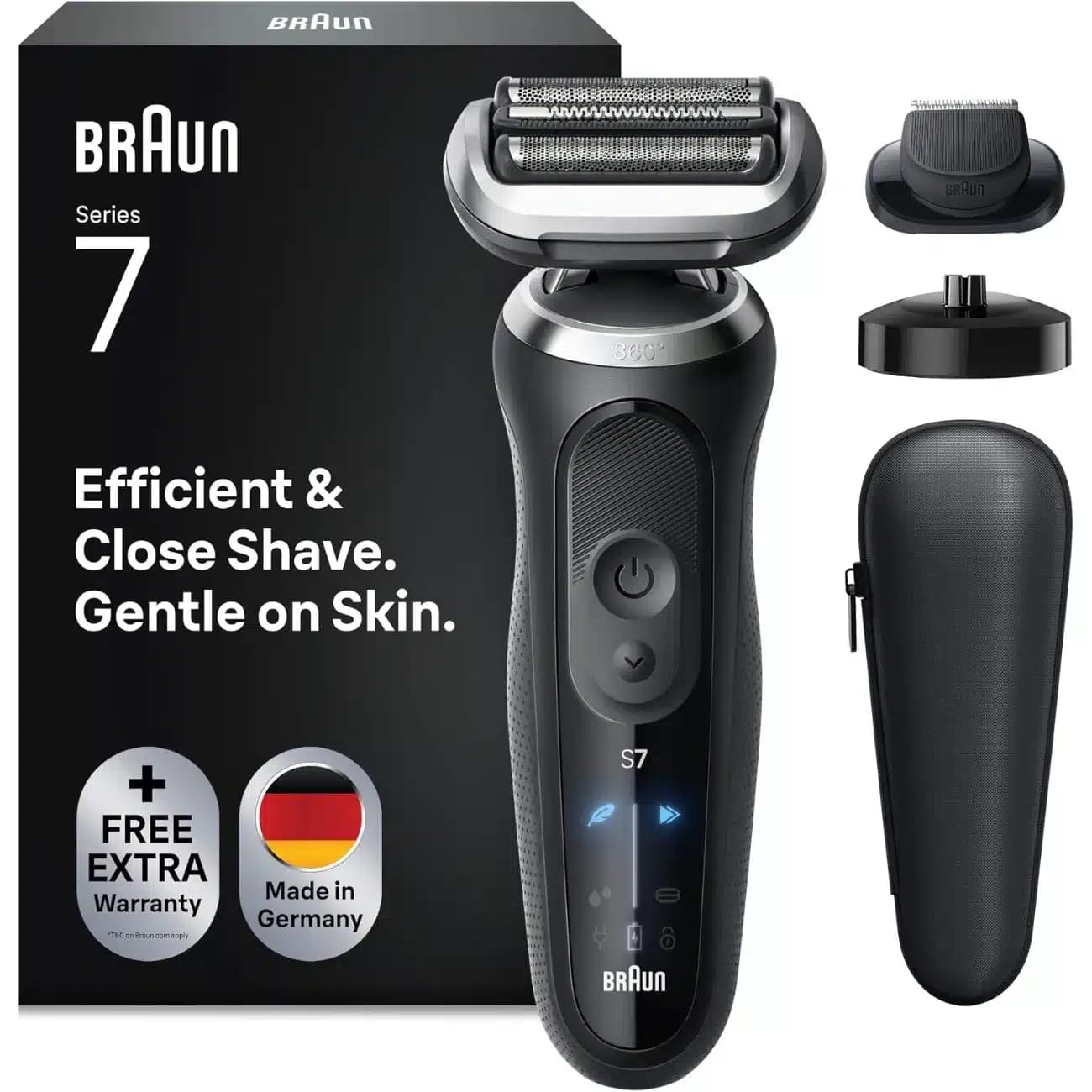 ریش تراش براون Braun سری 7 مدل 72-N4200cs با سر 360 درجه