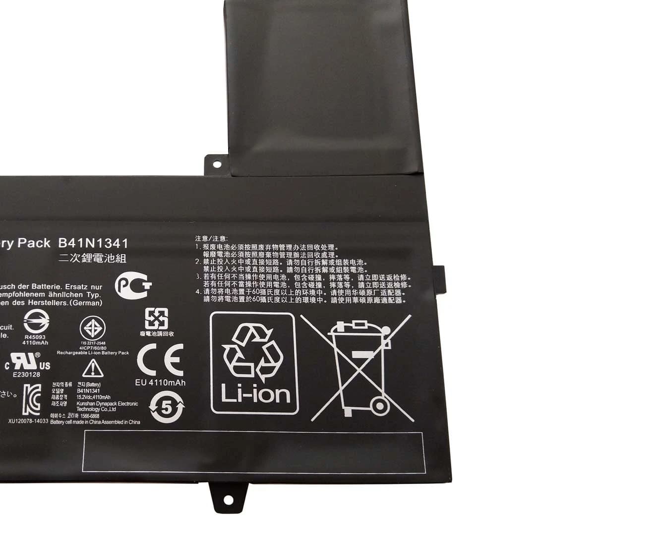 باتری اورجینال لپ تاپ ایسوس Asus Q502LA B41N1341 — تصویر ۴