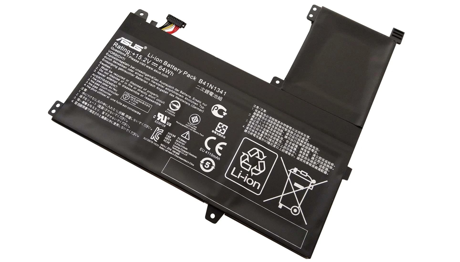 باتری اورجینال لپ تاپ ایسوس Asus Q502LA B41N1341 — تصویر ۵