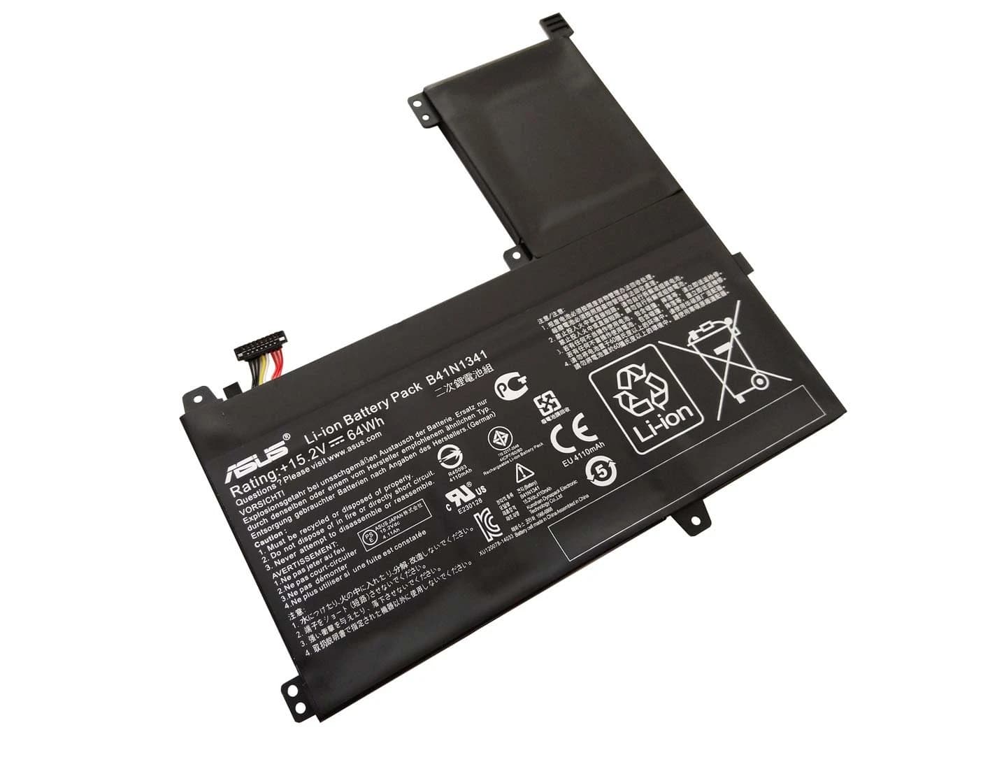 باتری اورجینال لپ تاپ ایسوس Asus Q502LA B41N1341 — تصویر ۲