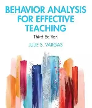 دانلود کتاب Behavior Analysis for Effective Teaching – تحلیل رفتار برای آموزش مؤثر