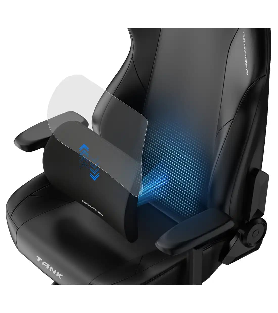 صندلی گیمینگ DXRACER Tank Series 2025 – Black — تصویر ۸