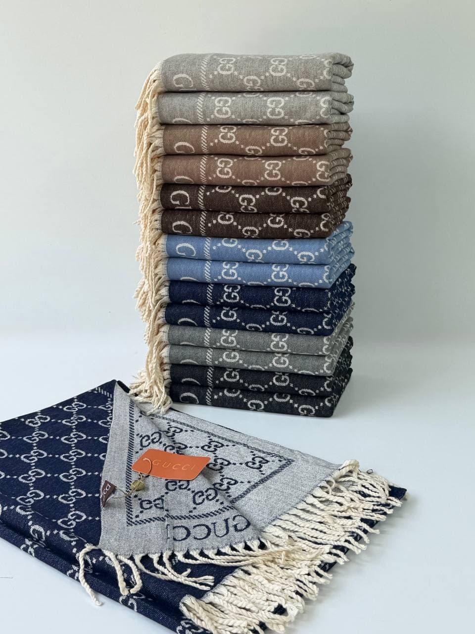 شال موهر گوچی دو رو مسترکوالیتی وارداتی کد ۳40