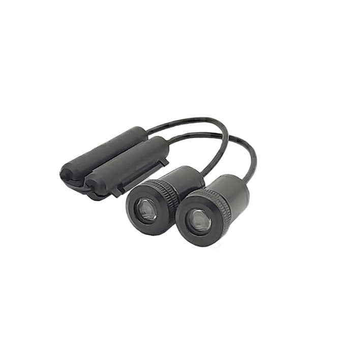 چراغ لوگو زیر درب خودرو مدل ولکام لایت طرح Kia کد 1001 مجموعه دو عددی