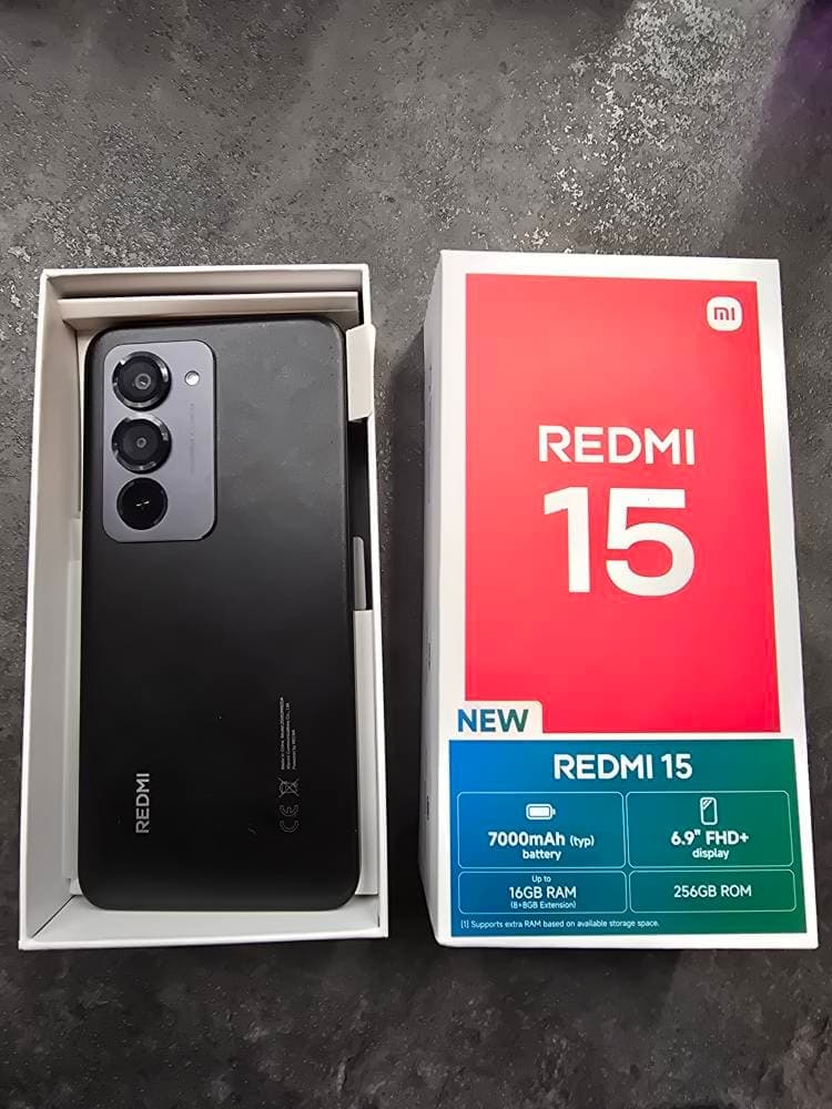 xiaomi redmi 15 5g – 256GB