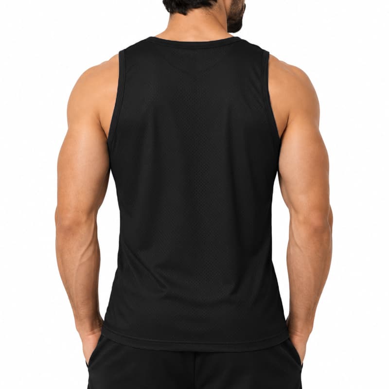رکابی ورزشی مردانه نایک مدل DS-Dri Fit-5G0689 مشکی — تصویر ۳