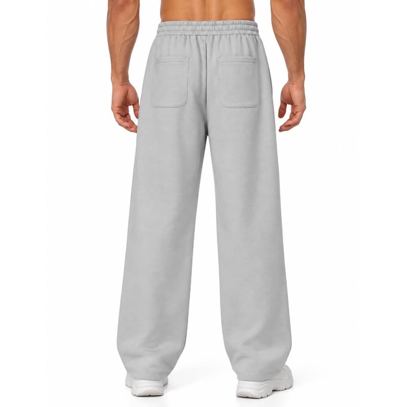 شلوار بگ اسپرت الو مدل DZ5715 طوسی روشن — تصویر ۳
