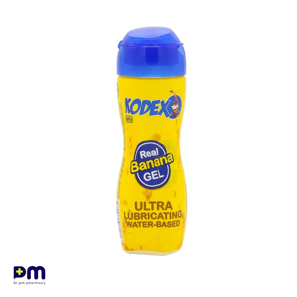 ژل لوبریکانت موز کدکس مدل Real Banana Gel Ultra Lubricating Water-Based