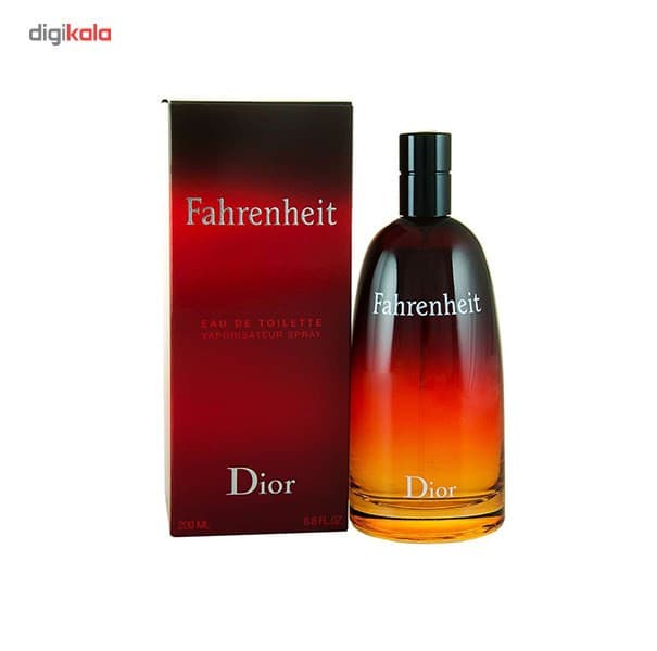 ادو تویلت مردانه دیور مدل Fahrenheit حجم 200 میلی لیتر — تصویر ۴