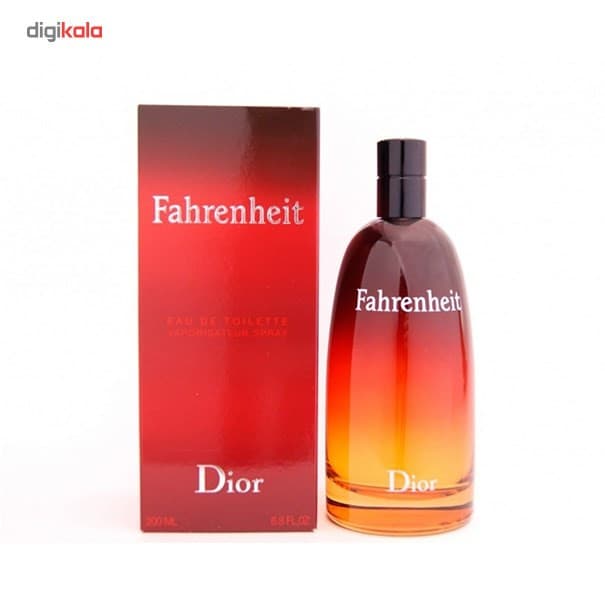 ادو تویلت مردانه دیور مدل Fahrenheit حجم 200 میلی لیتر — تصویر ۳