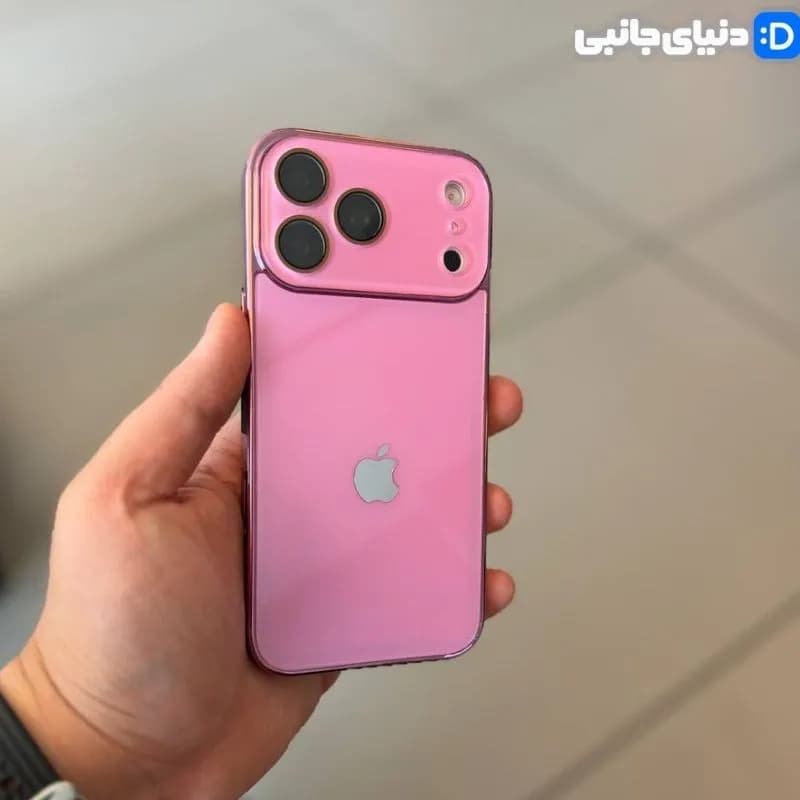 قاب آیفون مای کیس صورتی تبدیل به ۱۸ کد D1066 | دنیای جانبی