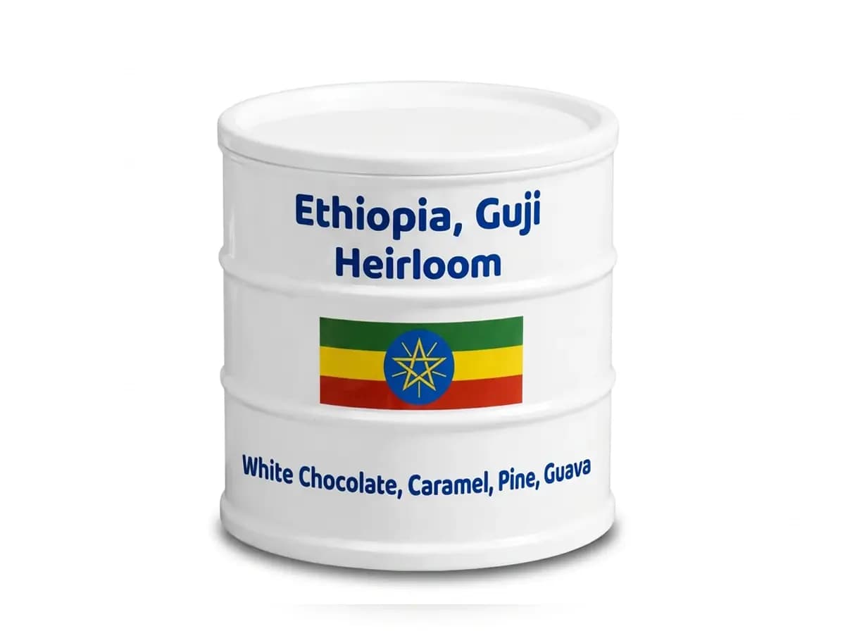 قهوه اتیوپی گوجی | Single Origin Guji Heirloom