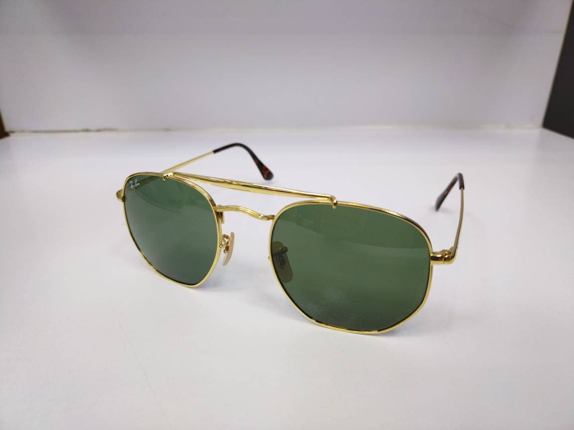عینک آفتابی ریبن مدل 3648 | فریم دو پل چند ضلعی با لنز شیشه‌ای UV400 در4 رنگ — تصویر ۶