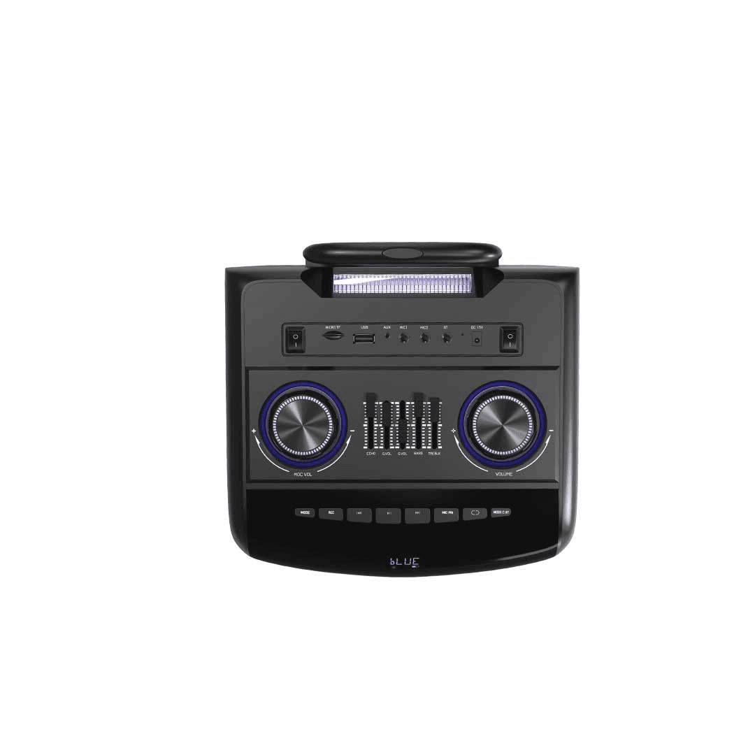 اسپیکر ترولی تسکو TSCO مدل TS 2088 (80 وات RMS، سابووفر 12 اینچ، کارائوکه) — تصویر ۴