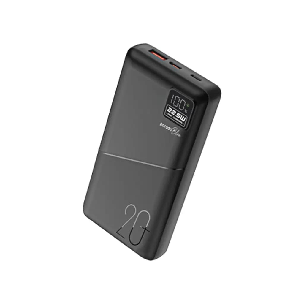 پاوربانک 20000 هزار 22.5 وات پرودو Porodo Blue 20000mAh Quick Charge Power Bank