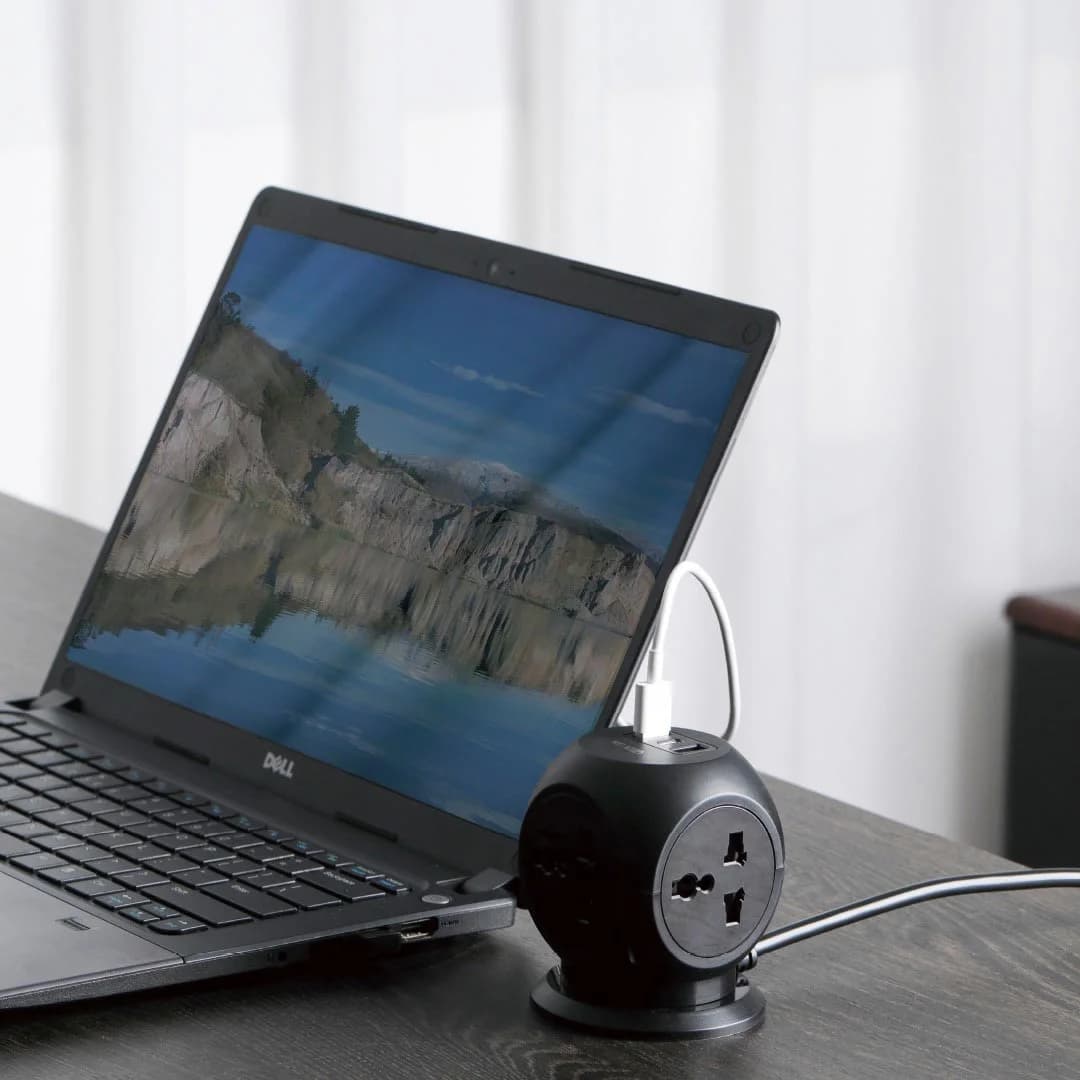 تبدیل برق گرین لاین مدل Green Lion Multiport Desk Universal Socket — تصویر ۲