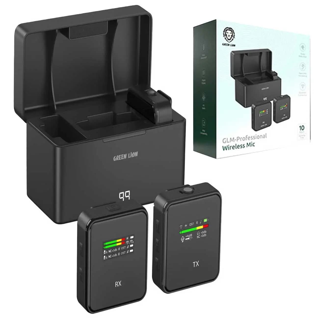 میکروفون یقه‌ ای گرین لاین Green Lion GLM-Professional GNPGLMWMICBK‏