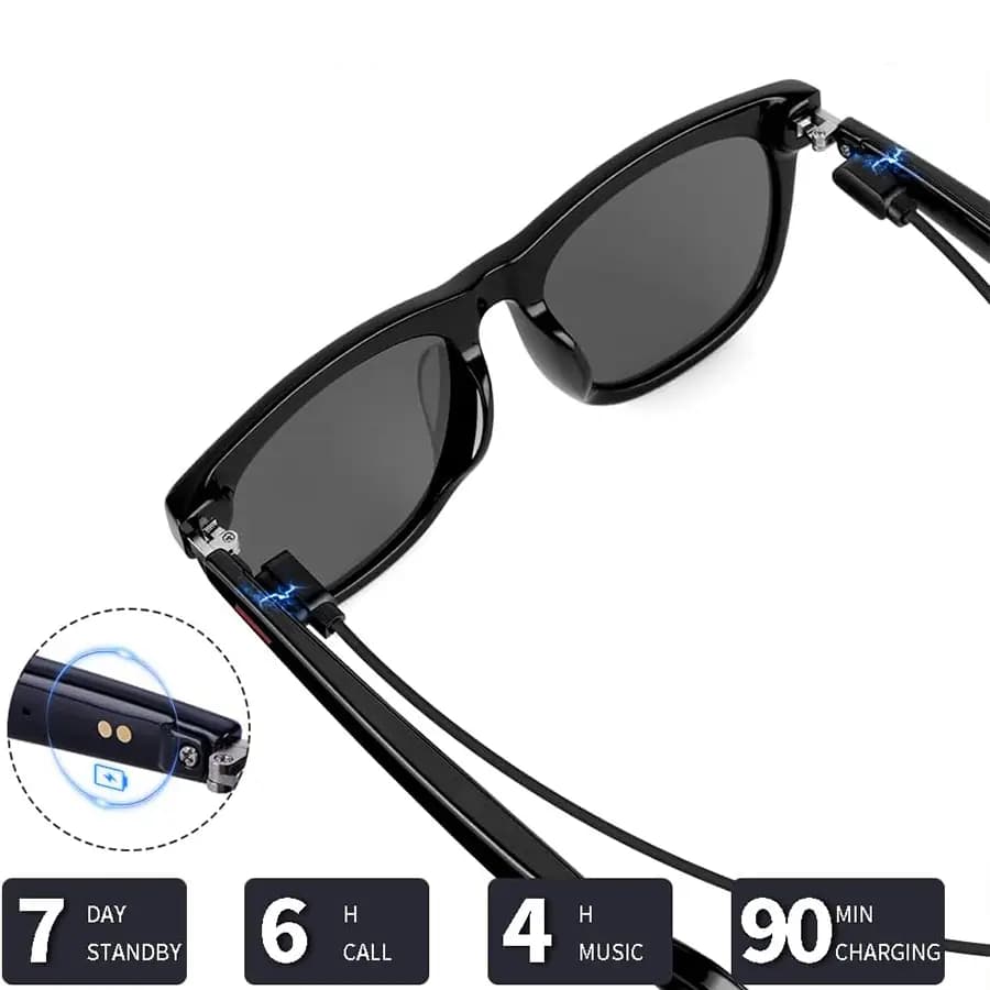 عینک هوشمند پاریس 2 گرین لاین Green Lion Paris 2 Smart Glass GNPA2SGLSSBK — تصویر ۶