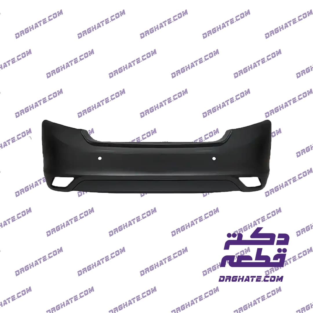 سپر عقب ساینا مشکی | رنگ کوره‌ای