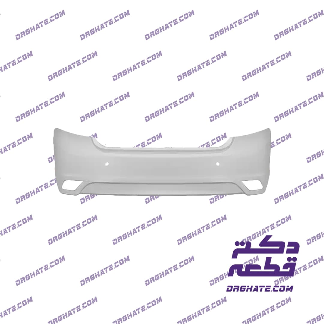 سپر عقب ساینا نقره‌ای | رنگ کوره‌ای