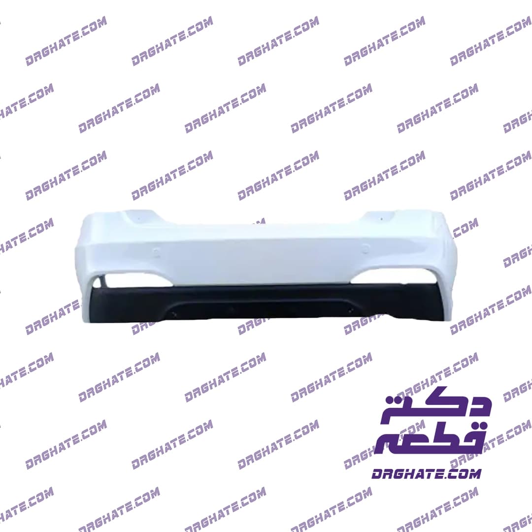 سپر عقب ساینا اس سفید | رنگ کوره‌ای فابریک