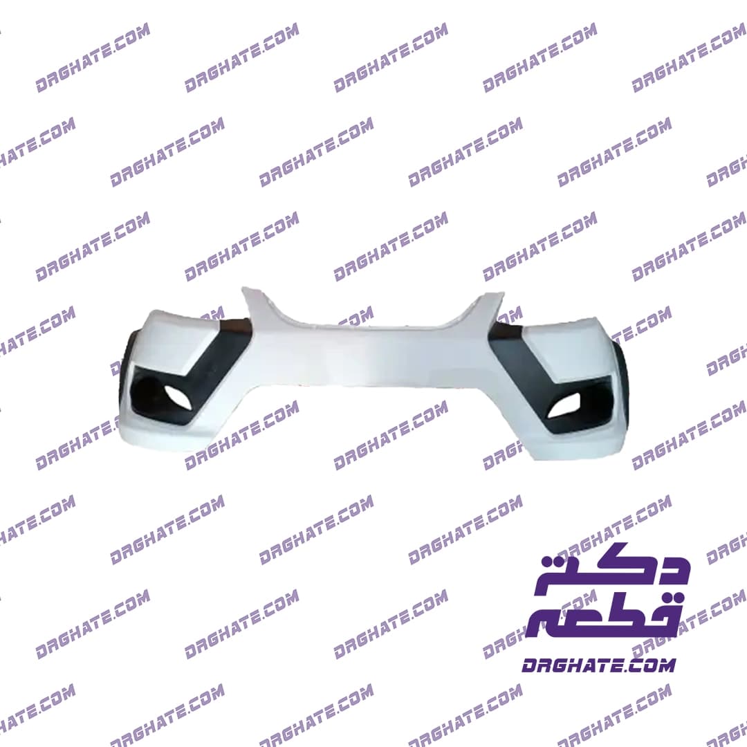 سپر جلو کوییک اس (Quick S) سفید | رنگ کوره‌ای فابریک