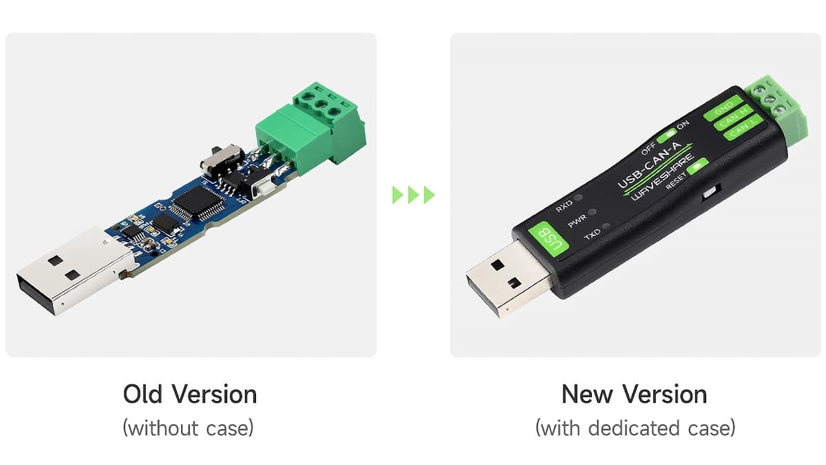 مبدل صنعتی ویوشیر | WAVESHARE مدل USB-CAN-A — تصویر ۷