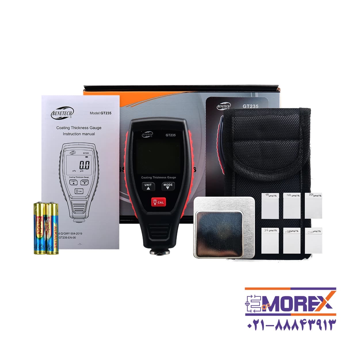 ضخامت سنج رنگ بنتک | BENETECH مدل GT235 — تصویر ۵