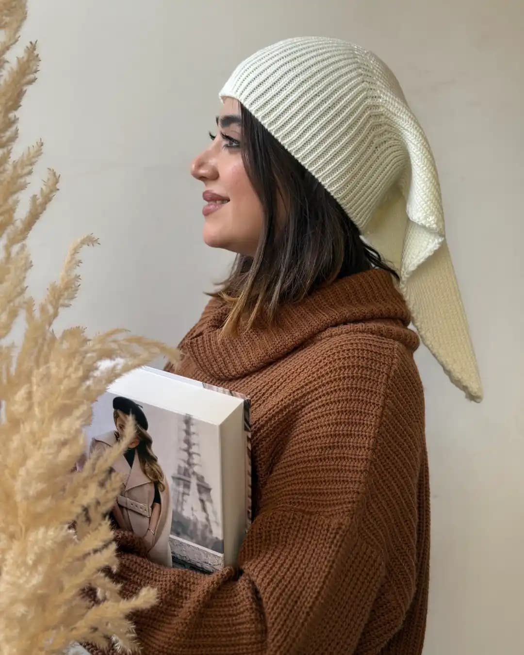 مینی اسکارف بافتنی 112494 — تصویر ۳