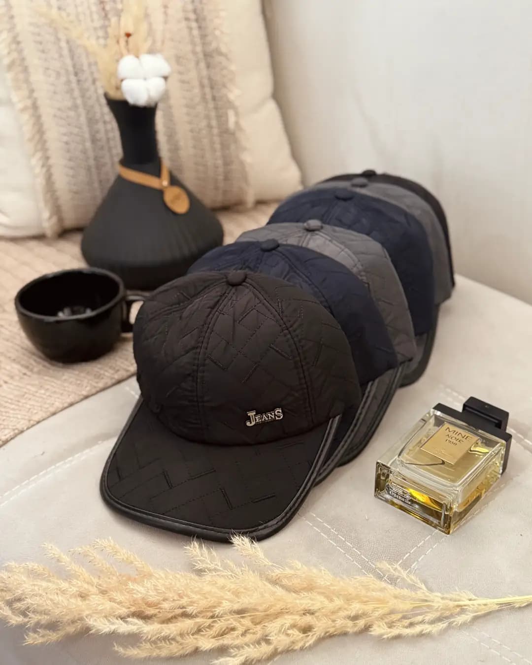 کلاه کپ زمستانه ی جینز 98135