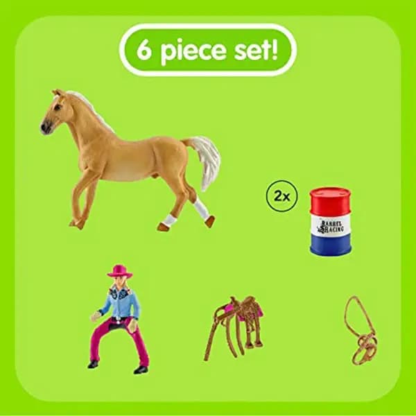 ست سوارکاری با مانع اشلایش Schleich — تصویر ۵