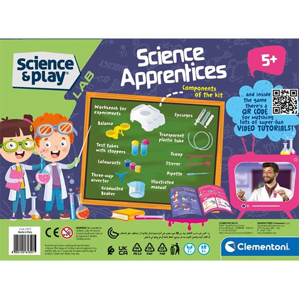 ست آزمایش Clementoni مدل Science Apprentice — تصویر ۲