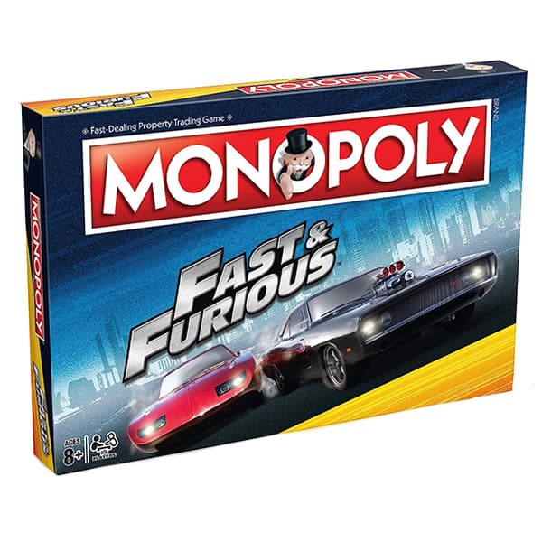 بازی فکری MONOPOLY مدل FAST & FURIOUS