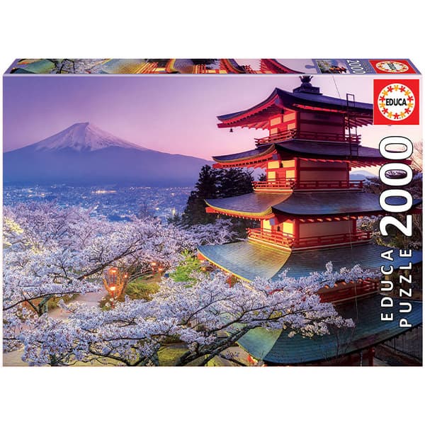 پازل 2000 قطعه Educa طرح کوه فوجی ژاپن