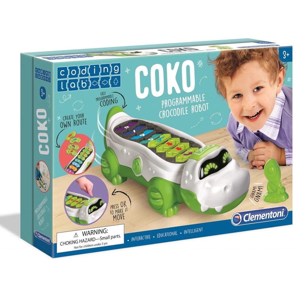 ربات Clementoni مدل COKO Programable Crocodile Robot