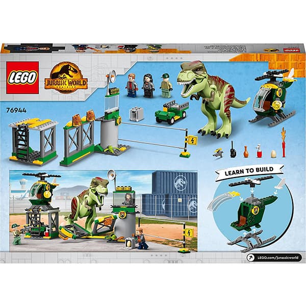 لگو Jurassic World مدل T. rex Dinosaur Breakout 76944 — تصویر ۵