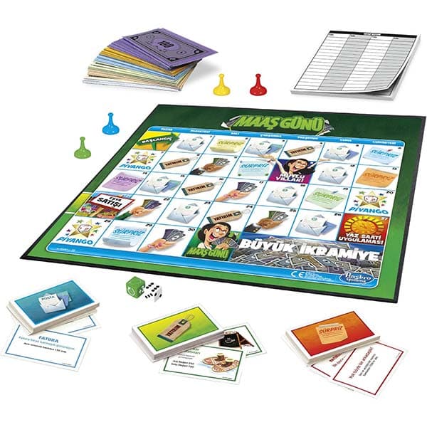 بازی فکری مونوپولی پی دی هاسبرو مدل Monopoly Payday E0751 — تصویر ۲