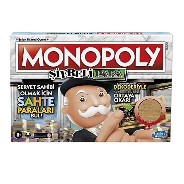 بازی فکری هاسبرو مدل Monopoly Code Coin کد F2674