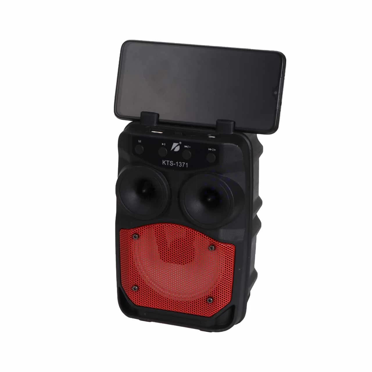 اسپیکر5W بی سیم BIG SOUND مدل KTS-1371 – قرمز — تصویر ۳