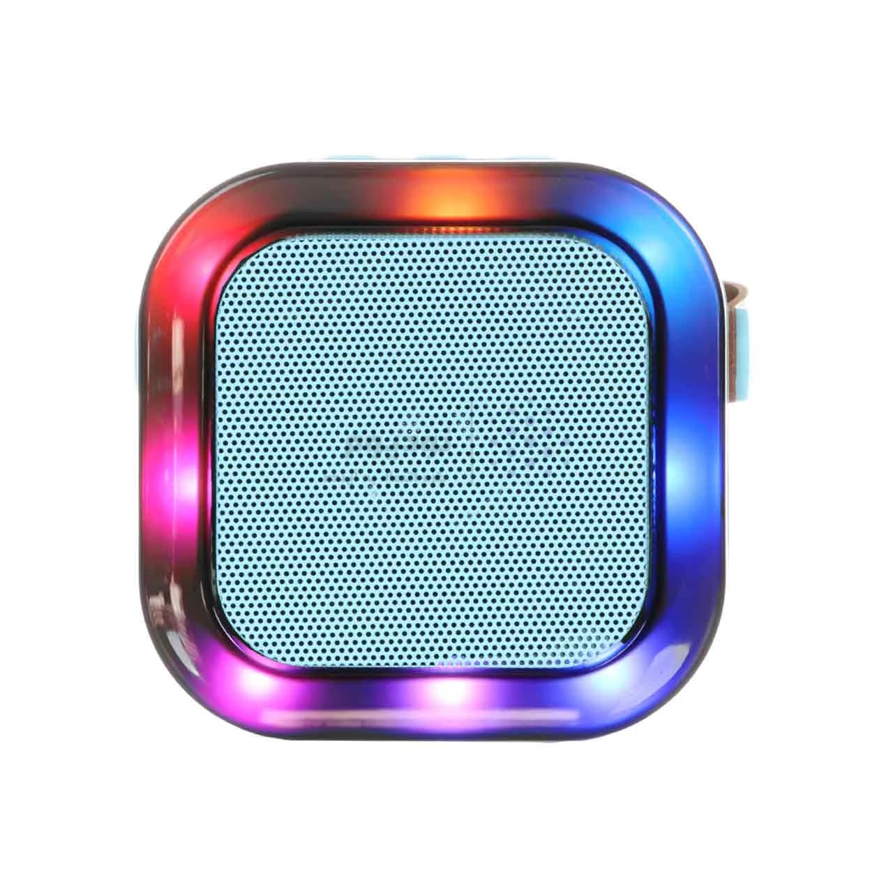 اسپیکر بی سیم مدل K12 – آبی (دومیکروفن) — تصویر ۲