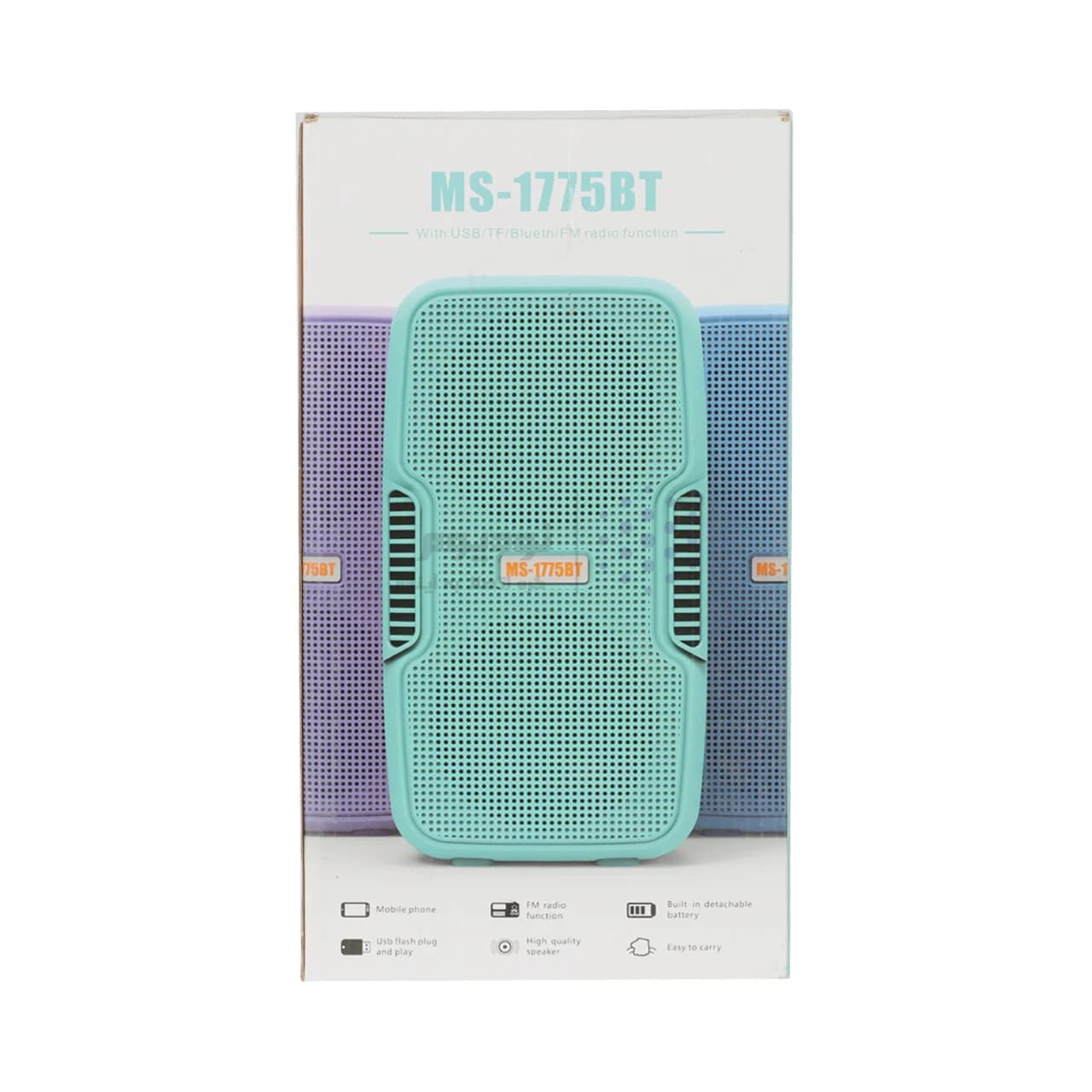اسپیکر بی سیم مدل MS-1775BT – نارنجی- BSA — تصویر ۵
