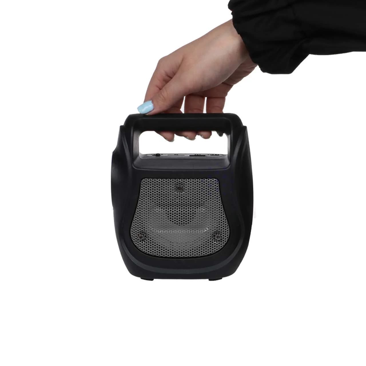 اسپیکر 5W بی سیم Greatnice مدل GTS-1533 – خاکستری — تصویر ۶
