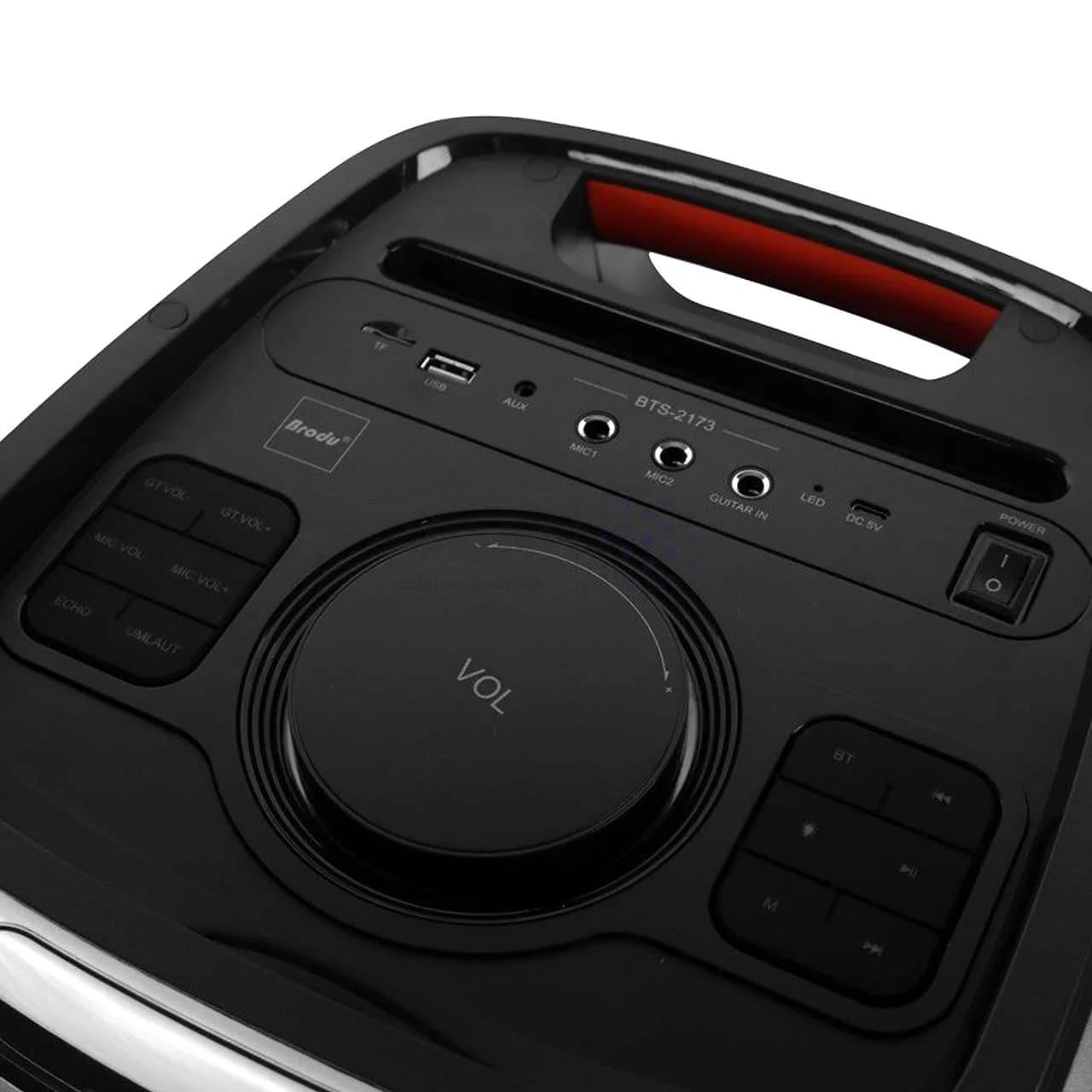 اسپیکر 70W بی سیم Brodu مدل BTS-2173 – مشکی — تصویر ۴