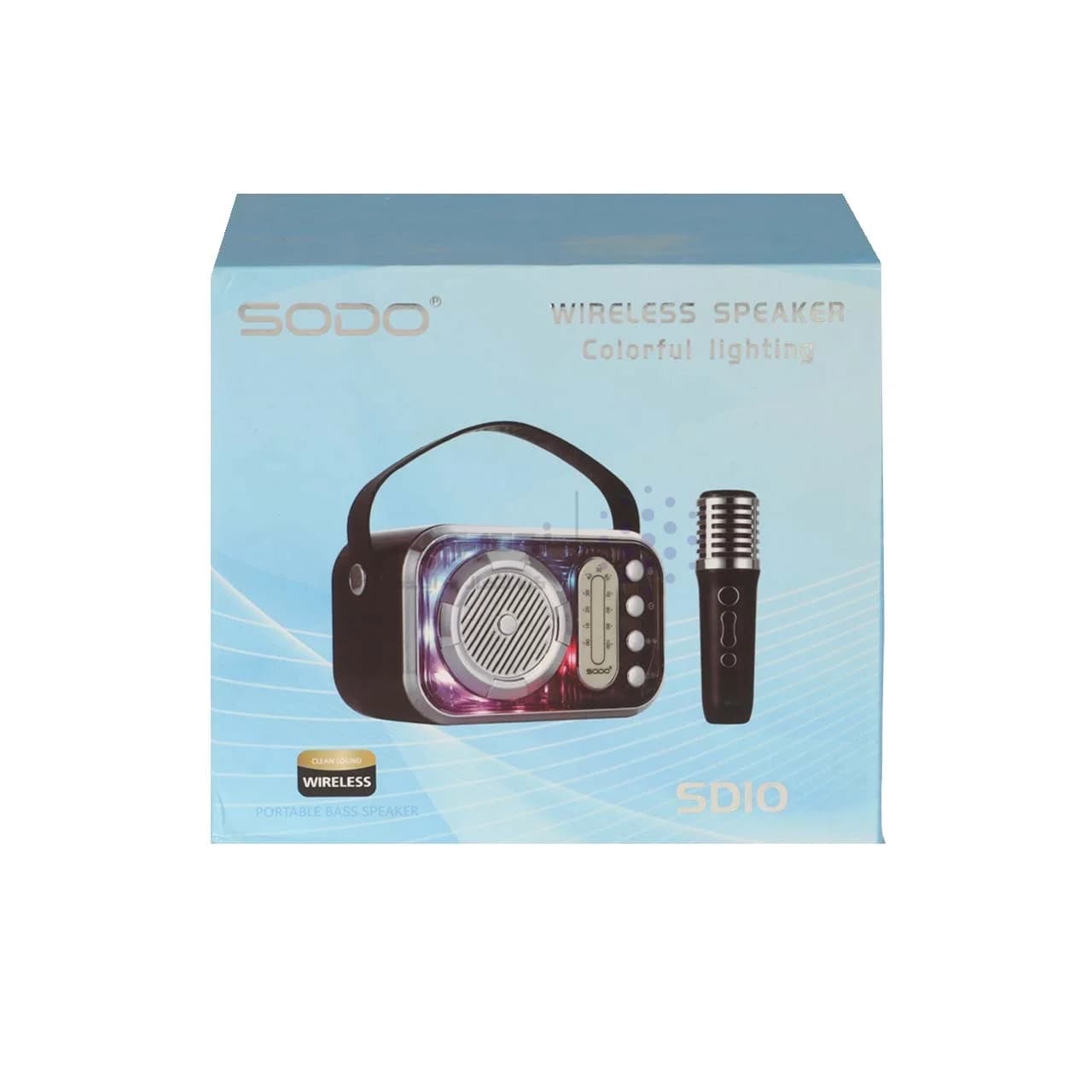 اسپیکر بی سیم SODO مدل SD10 – کرم – MMS (گارانتی شش ماهه YA) — تصویر ۵